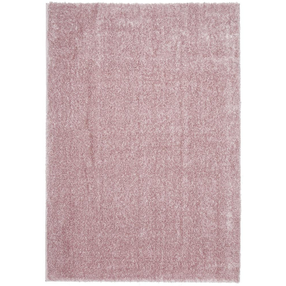 Dawson Blush Modern Soft Shaggy Rug - Rugs Of Beauty - 1