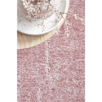 Dawson Blush Modern Soft Shaggy Rug - Rugs Of Beauty - 8