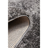 Dawson Seal Grey Modern Soft Shaggy Rug - Rugs Of Beauty - 11