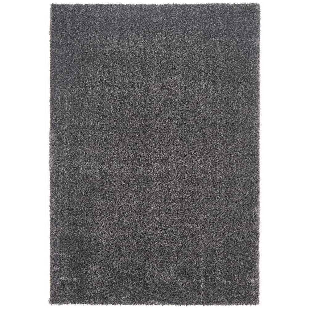 Dawson Seal Grey Modern Soft Shaggy Rug - Rugs Of Beauty - 1