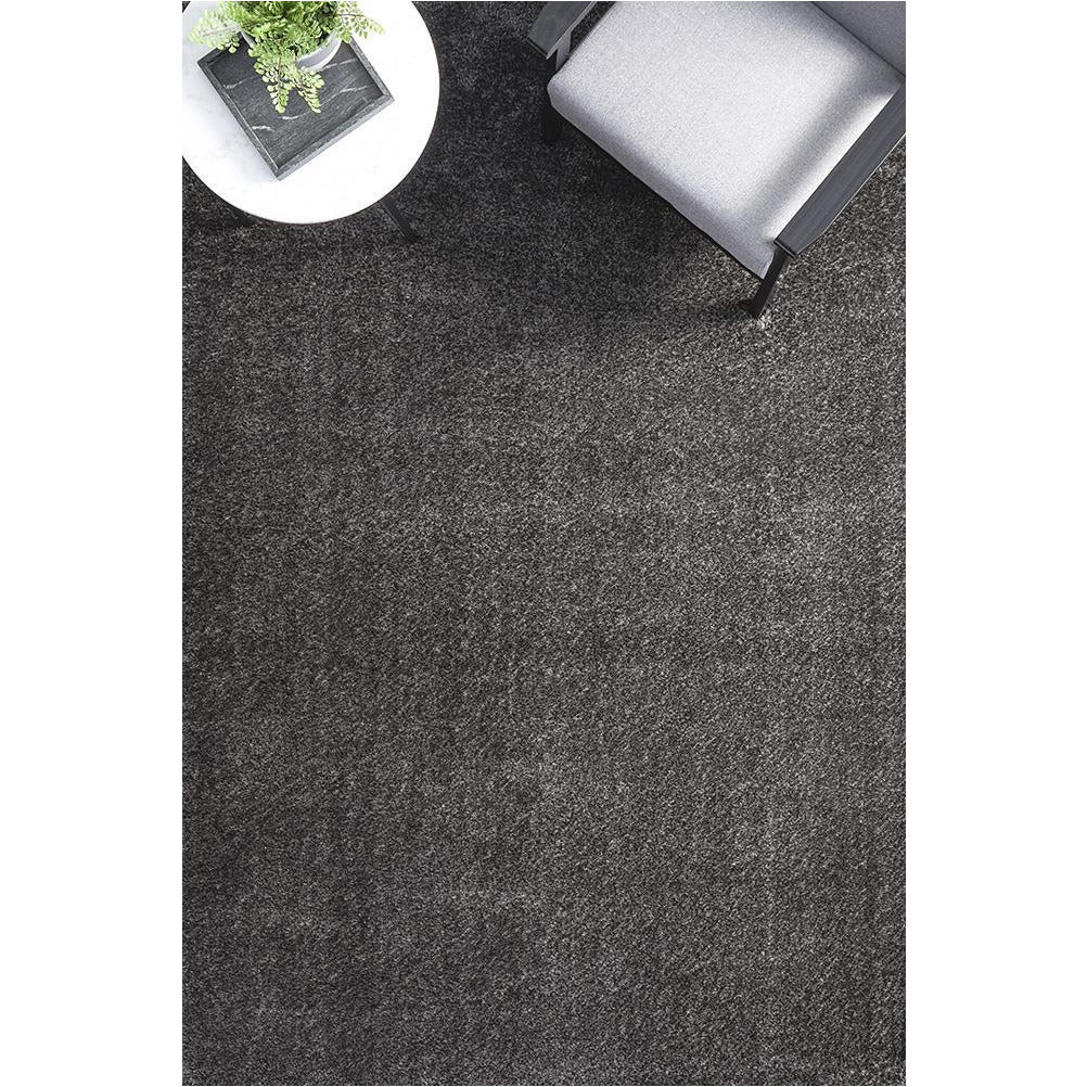 Dawson Seal Grey Modern Soft Shaggy Rug - Rugs Of Beauty - 2
