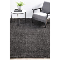 Dawson Seal Grey Modern Soft Shaggy Rug - Rugs Of Beauty - 3