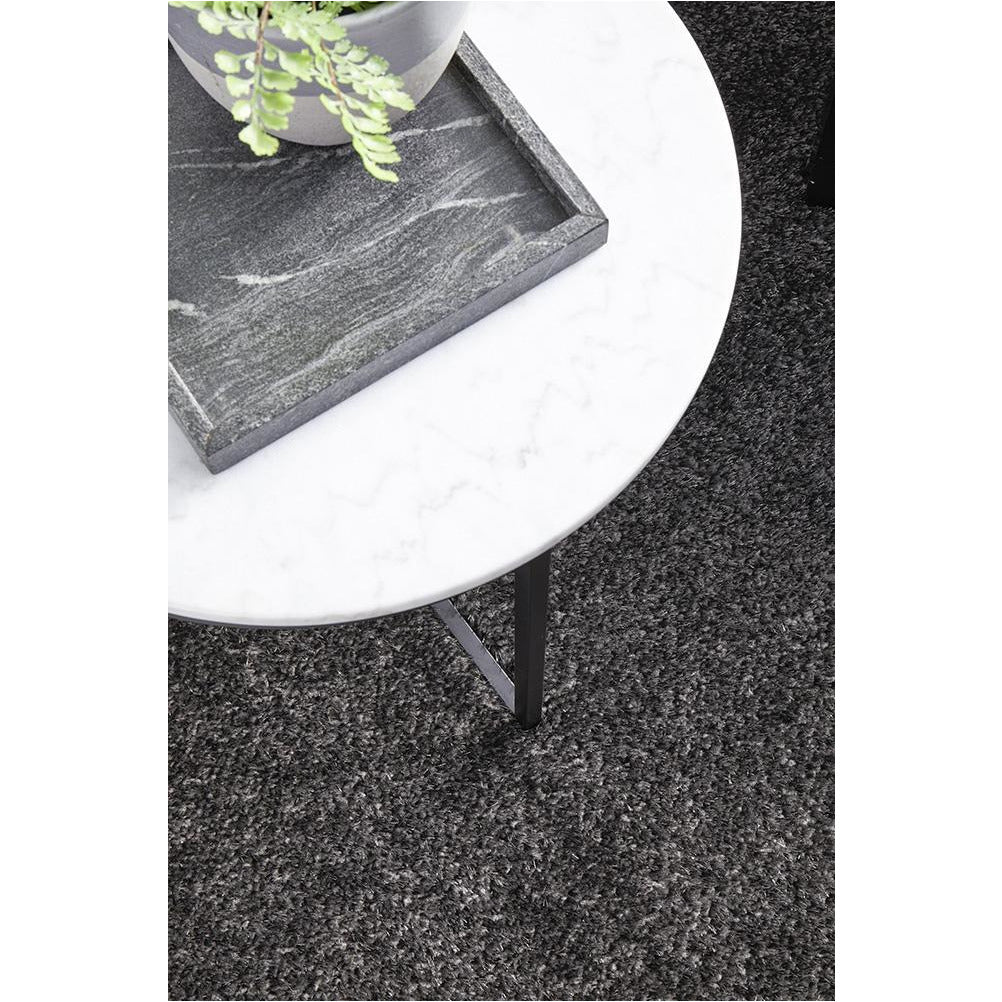Dawson Seal Grey Modern Soft Shaggy Rug - Rugs Of Beauty - 10