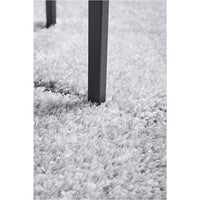 Dawson Silver Grey Modern Soft Shaggy Rug - Rugs Of Beauty - 9