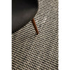 Carlos Felted Wool Flatweave Rug Black Natural - Rugs Of Beauty - 8