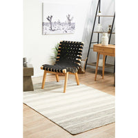 Oslo 709 Grey Modern Hand Made Wool Rug - Rugs Of Beauty - 3