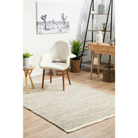 Oslo 710 Natural Modern Hand Made Wool Rug - Rugs Of Beauty - 3