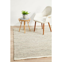 Oslo 710 Natural Modern Hand Made Wool Rug - Rugs Of Beauty - 2