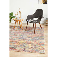 Oslo 711 Multi Colour Modern Hand Made Wool Rug - Rugs Of Beauty - 4