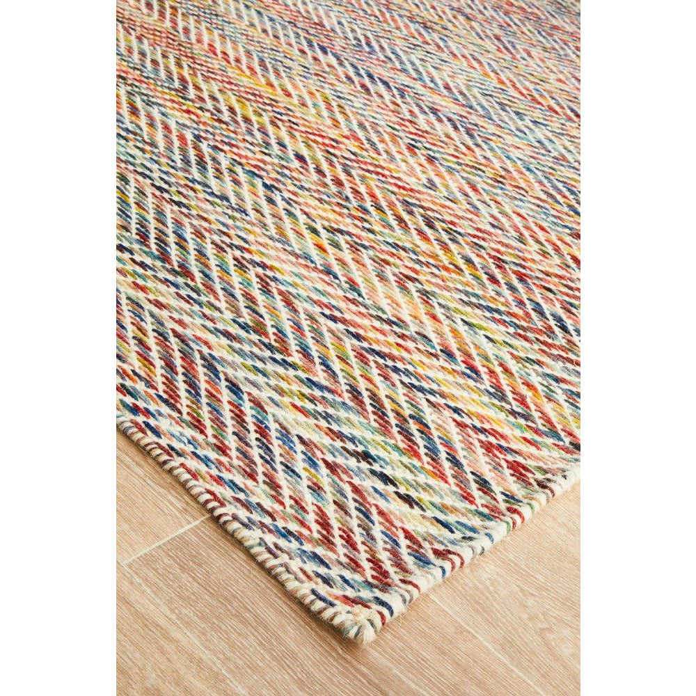 Oslo 711 Multi Colour Modern Hand Made Wool Rug - Rugs Of Beauty - 5