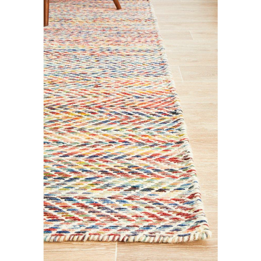 Oslo 711 Multi Colour Modern Hand Made Wool Rug - Rugs Of Beauty - 6