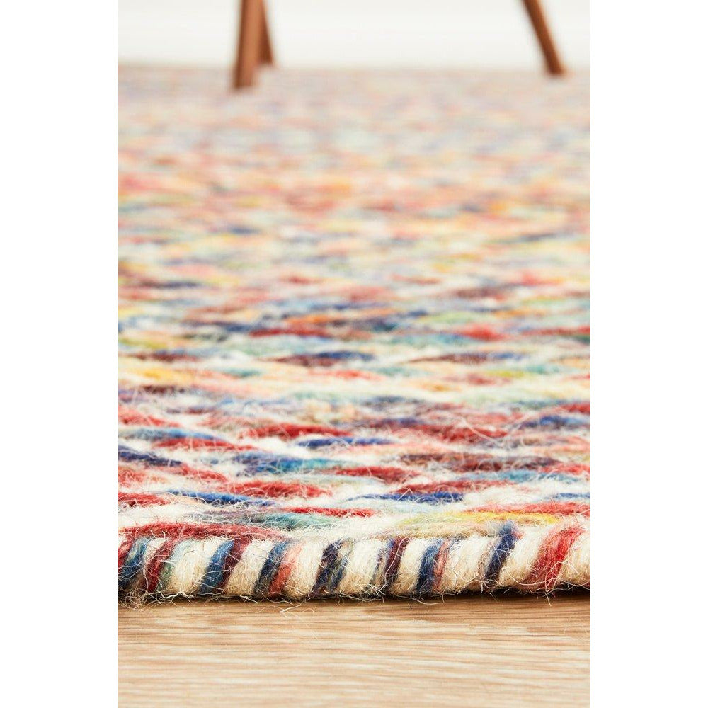 Oslo 711 Multi Colour Modern Hand Made Wool Rug - Rugs Of Beauty - 7