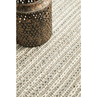 Oslo 712 Grey Modern Hand Made Wool Rug - Rugs Of Beauty - 8