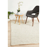 Oslo 712 Grey Modern Hand Made Wool Rug - Rugs Of Beauty - 2