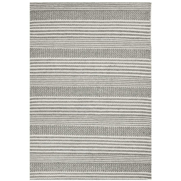 Oslo 713 Silver Grey Modern Hand Made Wool Rug - Rugs Of Beauty - 1