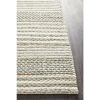 Oslo 713 Silver Grey Modern Hand Made Wool Rug - Rugs Of Beauty - 3