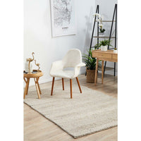 Oslo 714 Grey Modern Hand Made Wool Rug - Rugs Of Beauty - 3