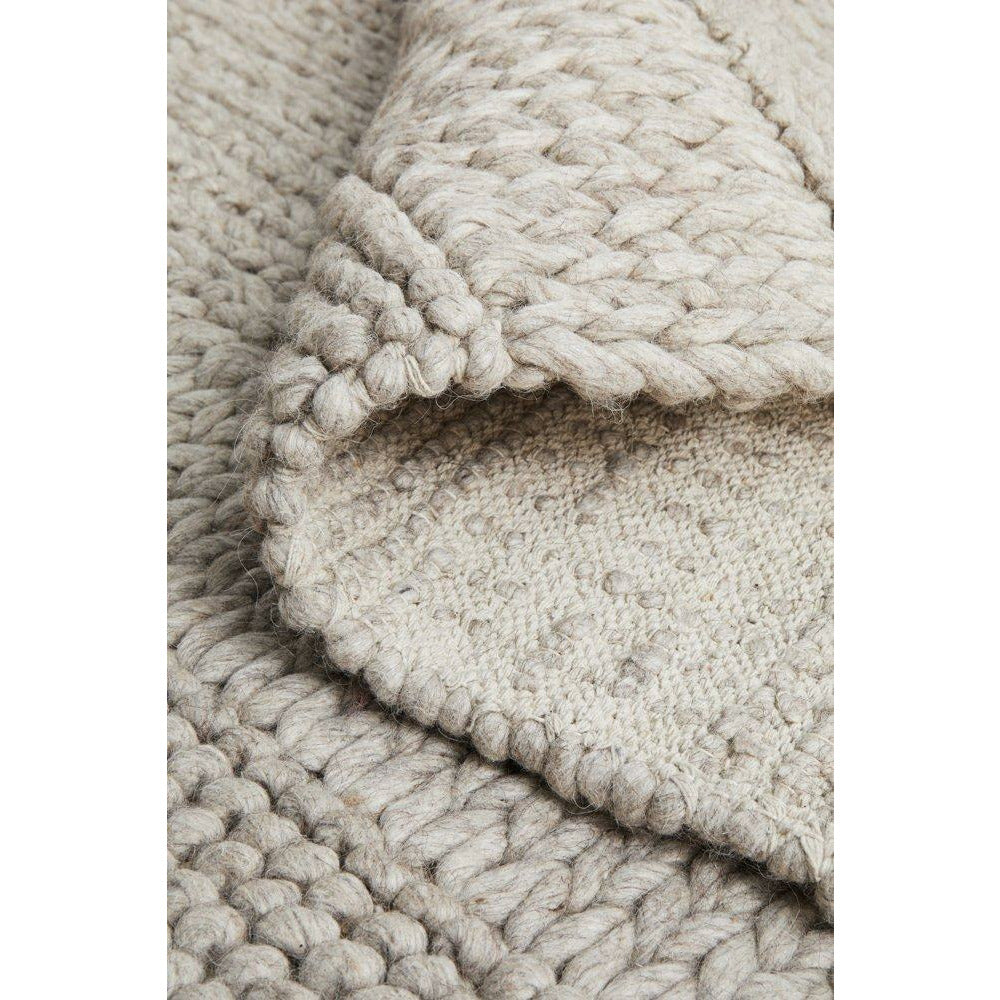 Oslo 714 Grey Modern Hand Made Wool Rug - Rugs Of Beauty - 9