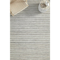 Oslo 715 Silver Grey Modern Hand Made Wool Rug - Rugs Of Beauty - 4