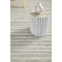 Oslo 715 Silver Grey Modern Hand Made Wool Rug - Rugs Of Beauty - 5