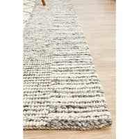 Oslo 716 Grey Modern Hand Made Wool Rug - Rugs Of Beauty - 6