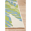 Coogee 4451 Green Blue Leaves Indoor Outdoor Modern Rug - Rugs Of Beauty - 7