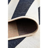 Coogee 4453 Navy Blue White Stripes Indoor Outdoor Modern Rug - Rugs Of Beauty - 9