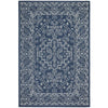 Coogee 4454 Navy Blue Tribal Indoor Outdoor Traditional Rug - Rugs Of Beauty - 1