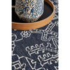 Coogee 4454 Navy Blue Tribal Indoor Outdoor Traditional Rug - Rugs Of Beauty - 5