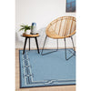 Coogee 4455 Blue Indoor Outdoor Modern Rug - Rugs Of Beauty - 2