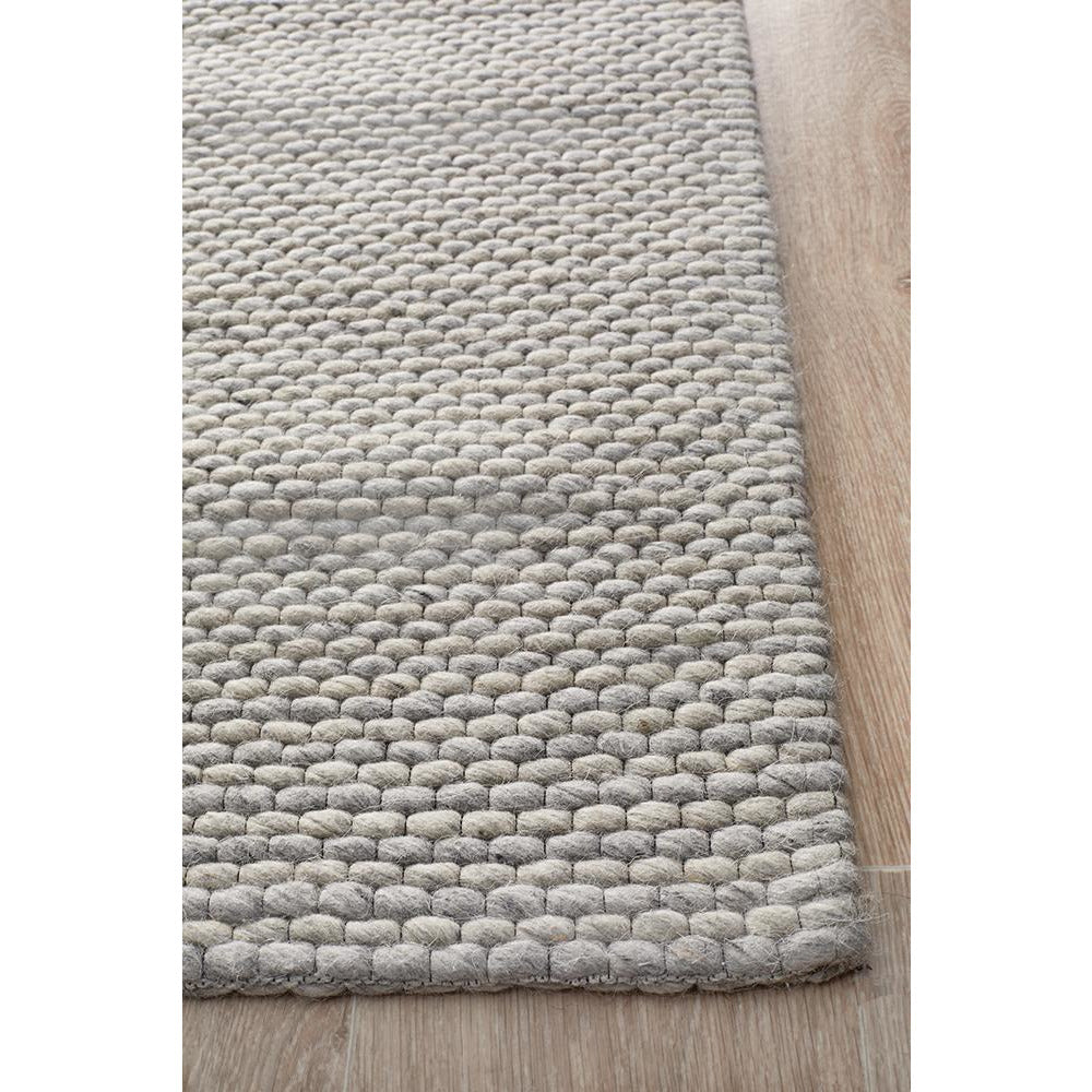 Avesta 1756 Grey Modern Scandinavian Wool Rug - Rugs Of Beauty - 6