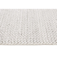 Avesta 1755 Silver Beige Modern Scandinavian Wool Rug - Rugs Of Beauty - 8