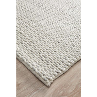 Avesta 1755 Silver Beige Modern Scandinavian Wool Rug - Rugs Of Beauty - 4