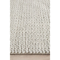 Avesta 1755 Silver Beige Modern Scandinavian Wool Rug - Rugs Of Beauty - 6