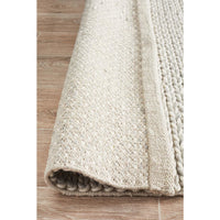 Avesta 1755 Silver Beige Modern Scandinavian Wool Rug - Rugs Of Beauty - 9
