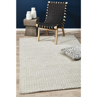 Avesta 1755 Silver Beige Modern Scandinavian Wool Rug - Rugs Of Beauty - 2