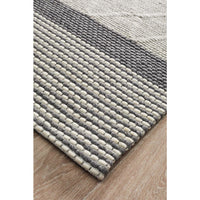 Avesta 1761 Silver Grey Beige Modern Scandinavian Wool Rug - Rugs Of Beauty - 3