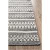 Avesta 1764 Grey Patterned Modern Scandinavian Wool Rug - Rugs Of Beauty - 4