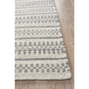 Avesta 1764 Silver Grey Beige Patterned Modern Scandinavian Wool Rug - Rugs Of Beauty - 4