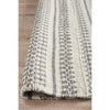 Avesta 1764 Silver Grey Beige Patterned Modern Scandinavian Wool Rug - Rugs Of Beauty - 8