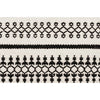 Avesta 1764 White Black Patterned Modern Scandinavian Wool Rug - Rugs Of Beauty - 7