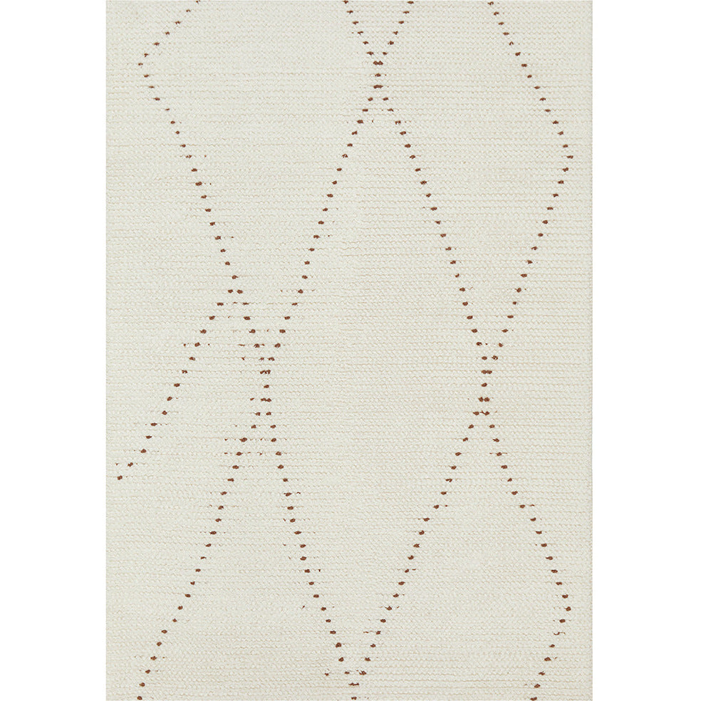 Glacier 451 Natural Wool Cotton Rug - Rugs Of Beauty - 1