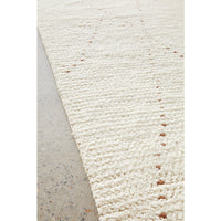 Glacier 451 Natural Wool Cotton Rug - Rugs Of Beauty - 6