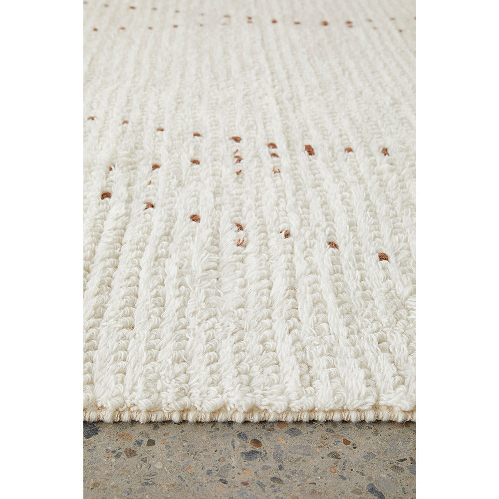 Glacier 451 Natural Wool Cotton Rug - Rugs Of Beauty - 7