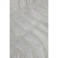 Glacier 456 Grey Wool Viscose Rug - Rugs Of Beauty - 3