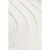 Glacier 456 White Wool Viscose Rug - Rugs Of Beauty - 4