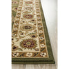 Charook 2376 Green Traditional Pattern Ivory Border Rug - Rugs Of Beauty - 4