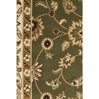 Charook 2376 Green Traditional Pattern Ivory Border Rug - Rugs Of Beauty - 6