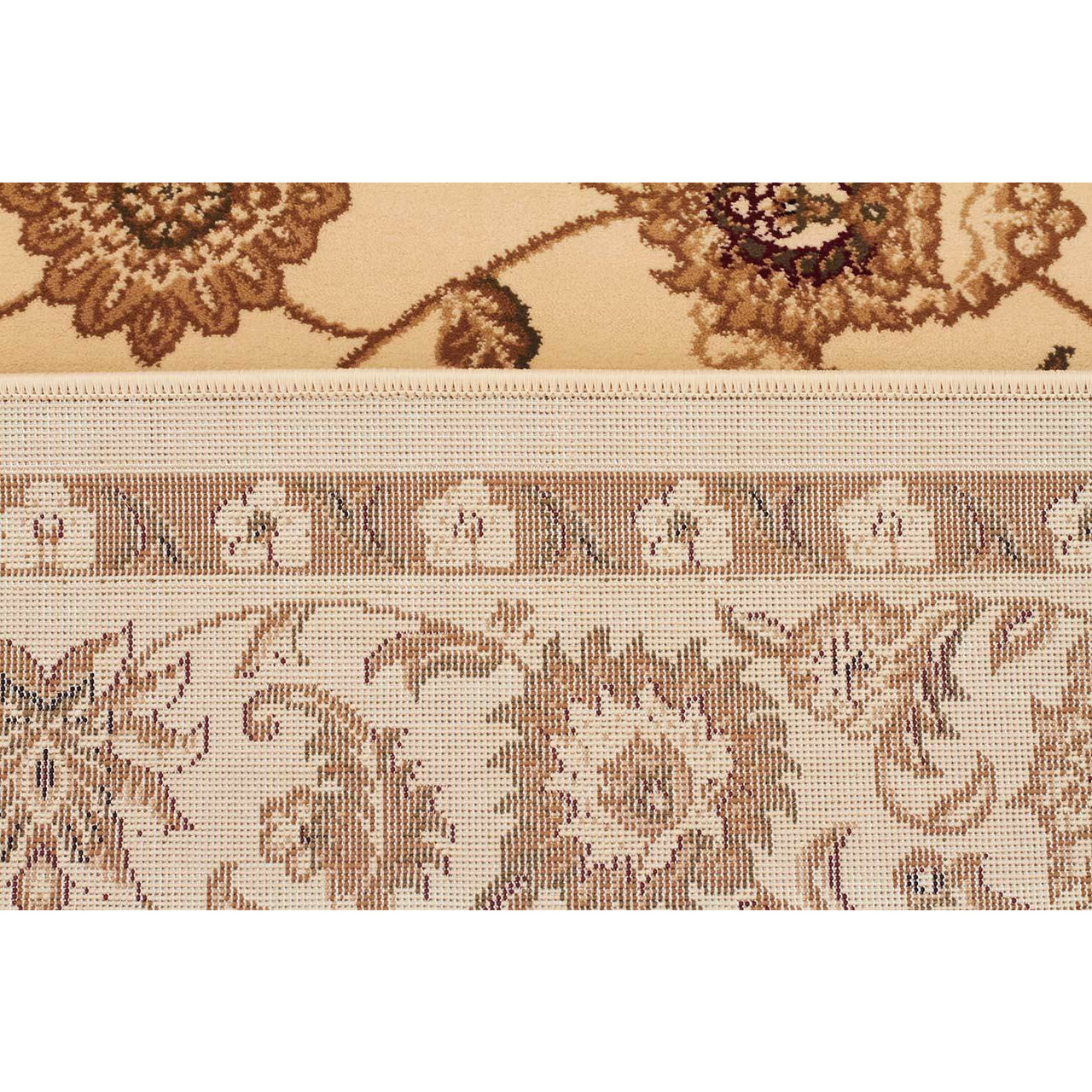 Charook 2376 Ivory Traditional Pattern Ivory Border Runner Rug - Rugs Of Beauty - 4