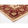 Charook 2376 Ivory Traditional Pattern Red Border Runner Rug - Rugs Of Beauty - 3
